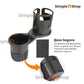 Porta-Copos Ajustável para Carro - Suporte Duplo e Rotativo 360º | FlexHold™